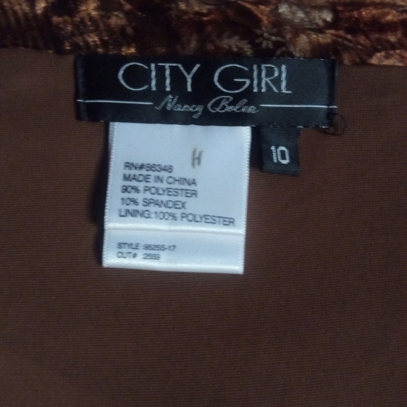 Vintage City Girl Mixed Media Patchwork Artsy Animal Print Boho‎ Maxi Skirt 10 - Picture 6 of 8